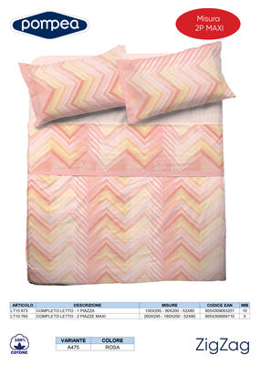 COMPLETO LETTO 1/2P LT10 Ingrosso POMPEA Tellini S.r.l.